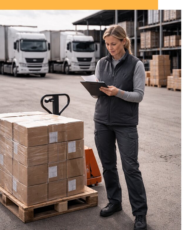 Доставка грузов из Европы к дверям клиента от 12462 руб