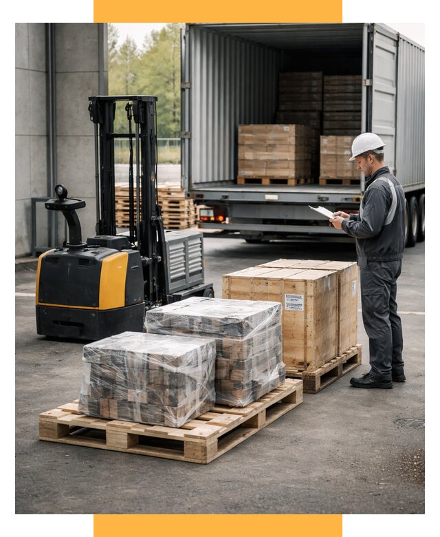 Доставка оборудования из Европы под ключ от 46733 р. | СетСервис-Нрл