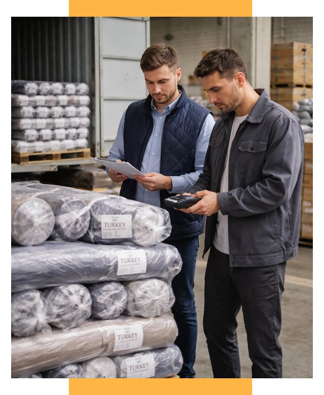 Доставка текстиля из Турции от 46733 р. под ключ, СетСервис-Нрл