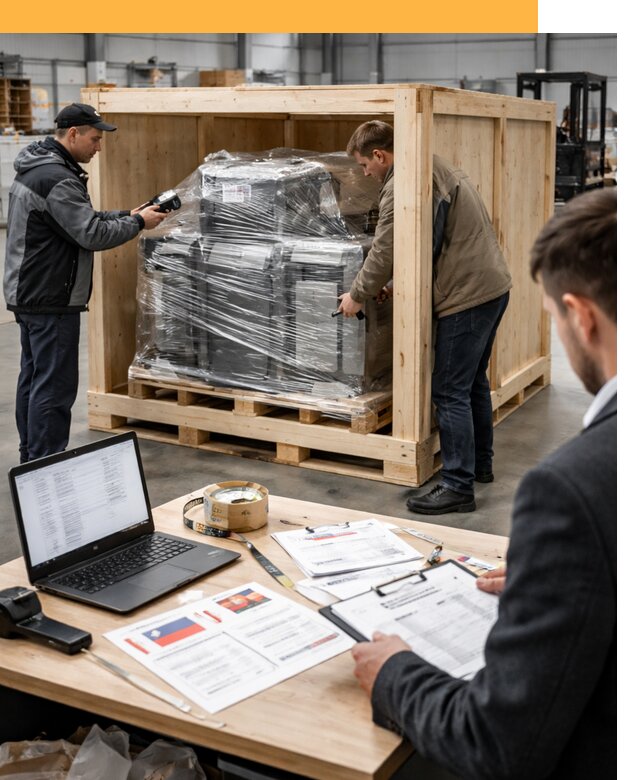 Доставка промышленного оборудования из США от 67503 руб