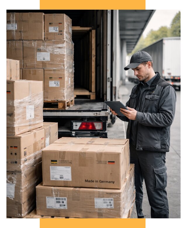 Доставка грузов из Германии от 46733 р. быстро - СетСервис-Нрл