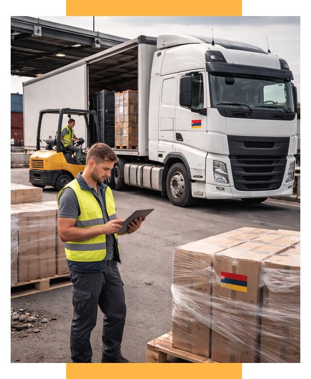 Автоперевозки из Армении от 98658 р. — услуги СетСервис-Нрл