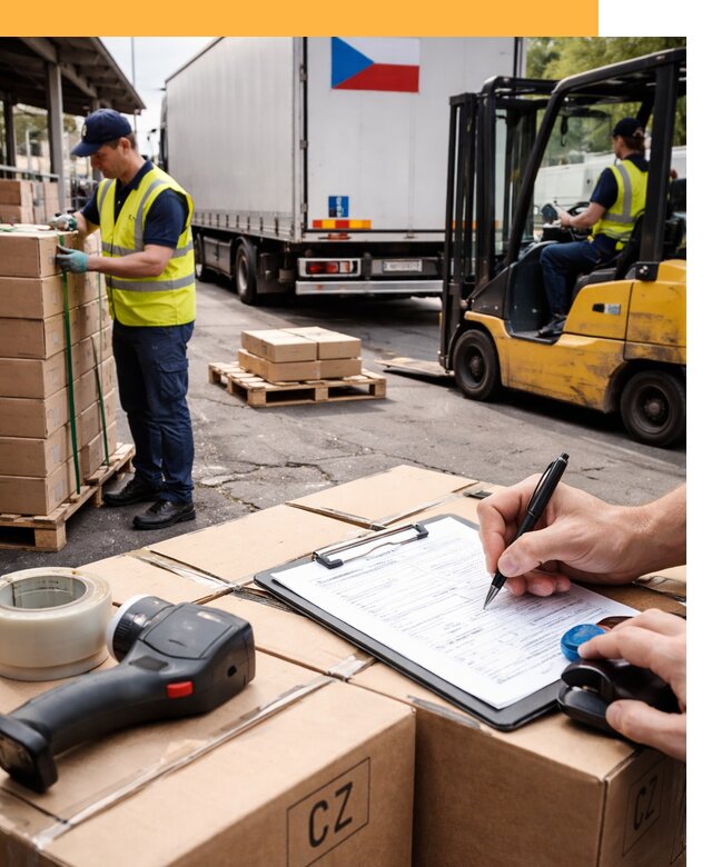 Доставка грузов в Чехию от 36348 руб, международные перевозки