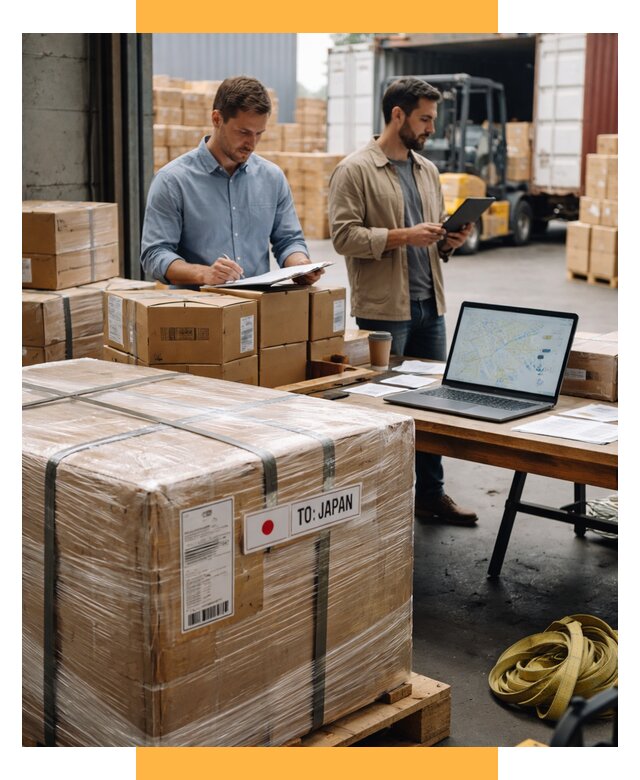 Доставка грузов в Японию от 25963 р., логистика СетСервис-Нрл