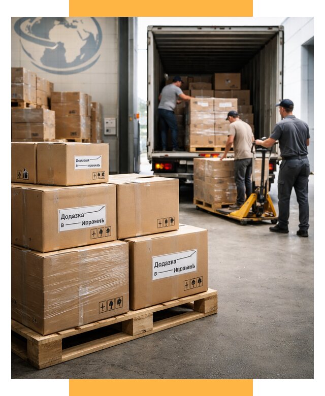 Доставка грузов в Израиль и экспорт от 46733 р. СетСервис-Нрл
