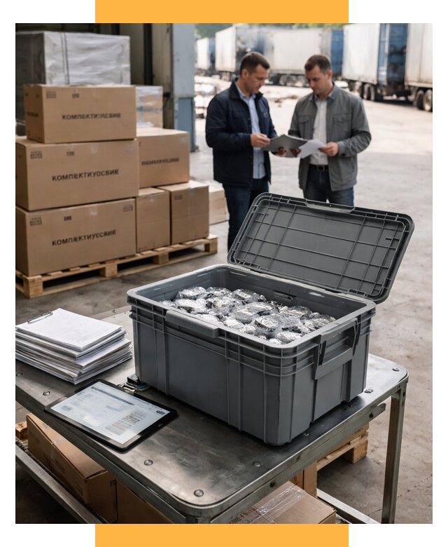 Перевозка комплектующих из Китая от 6750 р. | СетСервис-Нрл