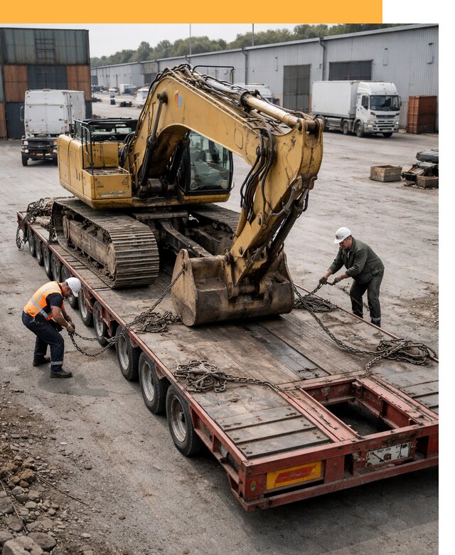 Перевозка спецтехники по России и миру от 46733 руб