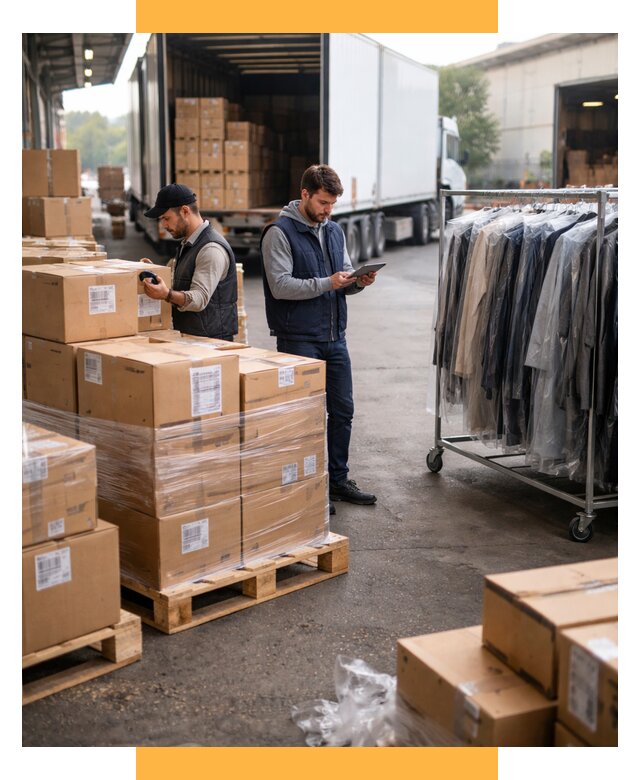 Перевозка и доставка одежды из Китая от 7789 р., СетСервис-Нрл