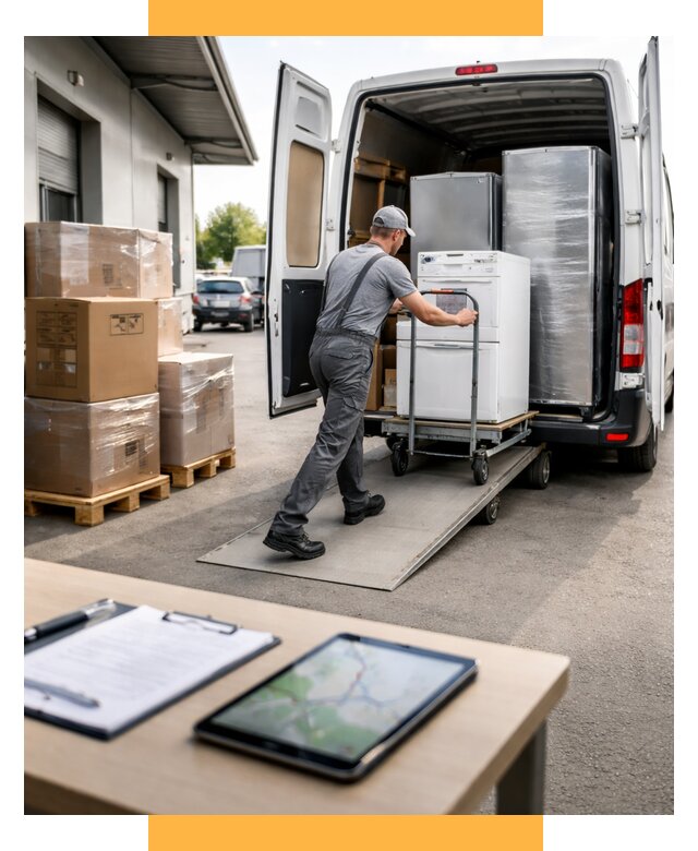 Перевозка бытовой техники от 6750 р. - логистика СетСервис-Нрл