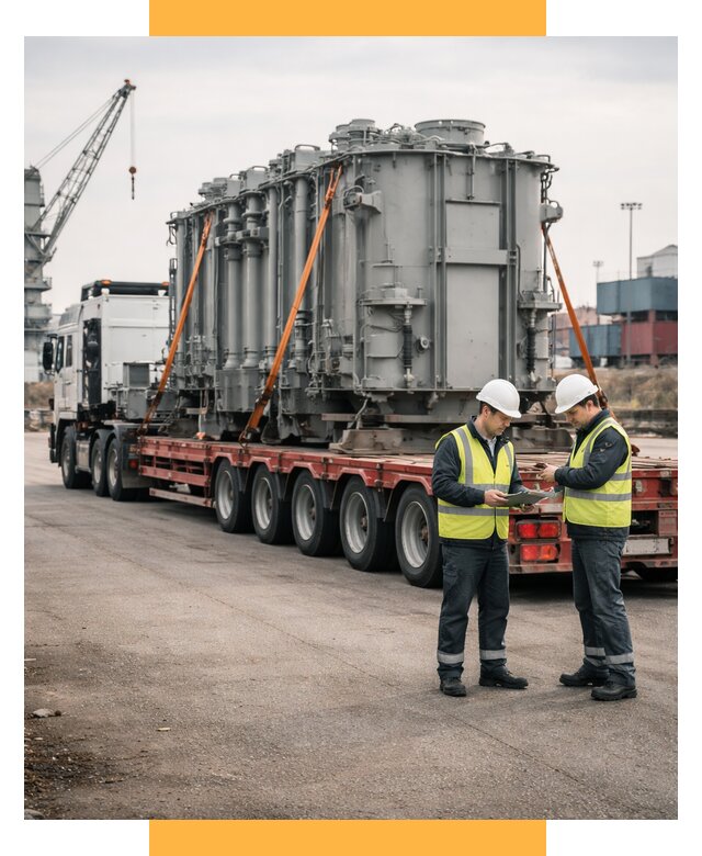 Перевозка негабаритных грузов под ключ от 124620 р., СетСервис-Нрл