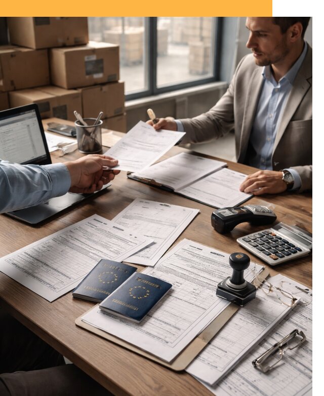 Таможенное оформление грузов из Европы от 8827 руб