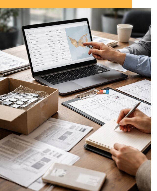 Поиск надежного поставщика в ОАЭ от 12462 рублей